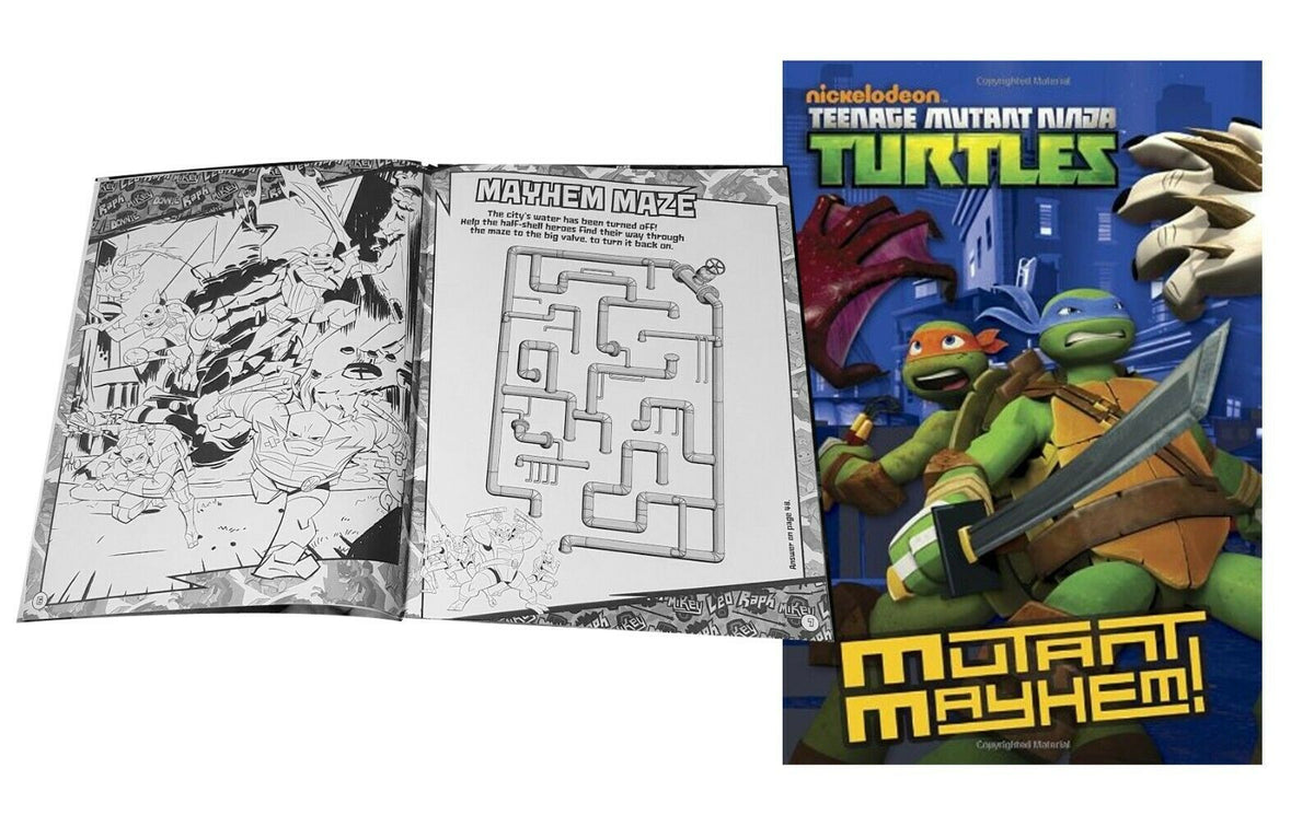 Teenage Mutant Ninja Turtles: Mutant Mayhem: Official Activity Book [Book]