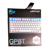 Glorious PC Gaming GPBT 114 Keycaps ANSI US-Layout Arctic White GMMK PRO &2 BNIB