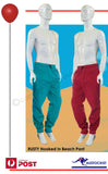 Rusty Mens Hooked in Beach Pant BNWT Cranberry & Pacific  *5 LEFT* Free Exp Post