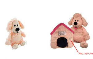 Happy Nappers play pillow Doghouse pillow to Dog & back again BNWT ages 3+ Pink