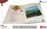 SLIM DUSTY CELEBRATION TOUR 1988 PROGRAM EXTREMELY RARE COUNTRY MUSIC AUSTRALIA