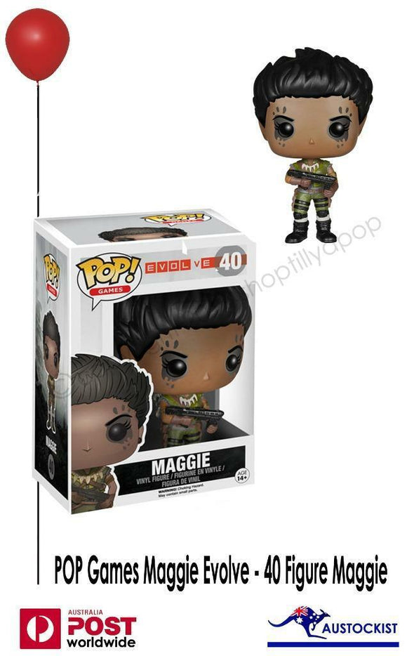 Funko POP Games: Evolve Maggie Action Figure Maggie 3 3/4 inches BNIB