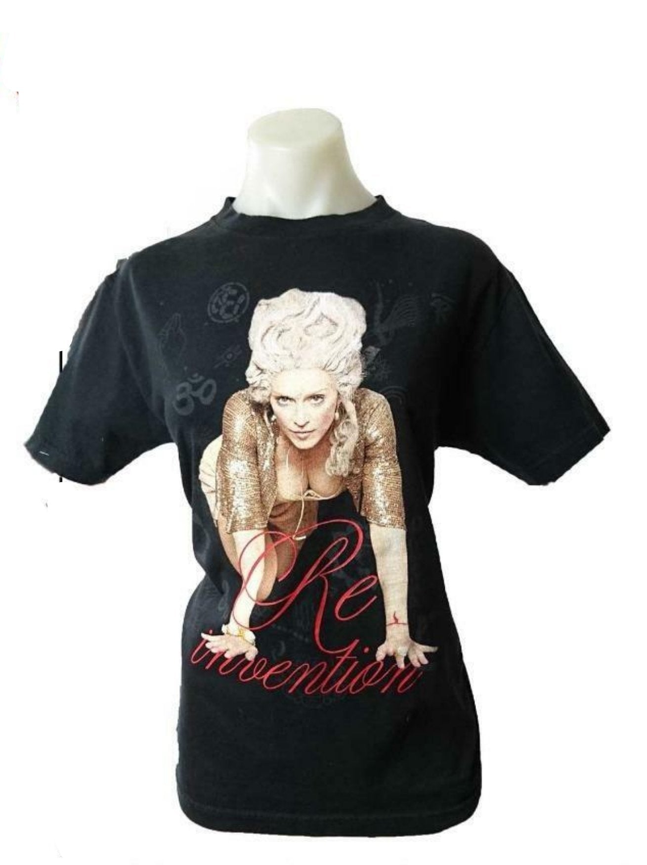 Madonna World Tour Reinvention 2004 T shirt Womens Small BNWOT Ex