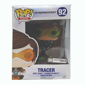 Funko POP Vinyl Overwatch  No 92 Tracer Sporty Skin LOOTCRATE EXCLUSIVE  BNIB