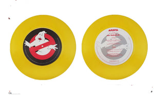 GHOSTBUSTERS THEME RAY PARKER Jr AUSTRALIAN LTD ED GOLD/YELLOW VINYL MX-62905