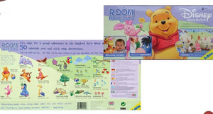 Disney Winnie the Pooh Room Make over kit 50 stickers 8-75cm 3"-30" Kids BNIB