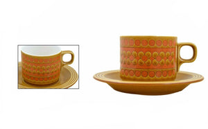 Hornsea Saffron Vintage Tea Cup & Saucer set 7 available England Tea or Coffee