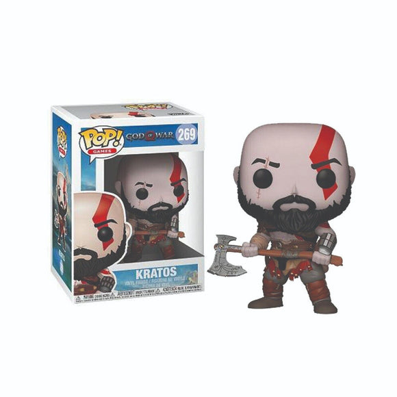 FUNKO POP VINYL KRATOS GOD OF WAR #269 PLAYSTATION EXCLUSIVE  BNIB FREE POSTAGE